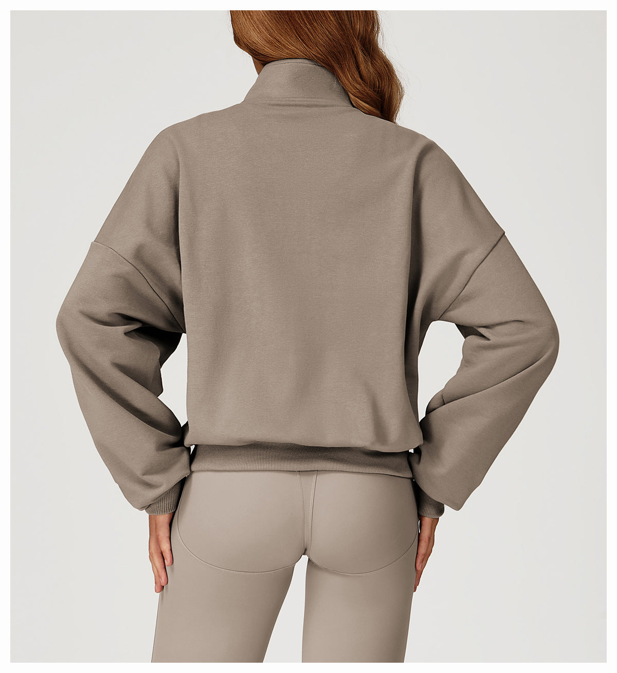 Sand Essence Half Zip Sweatshirt – PFS