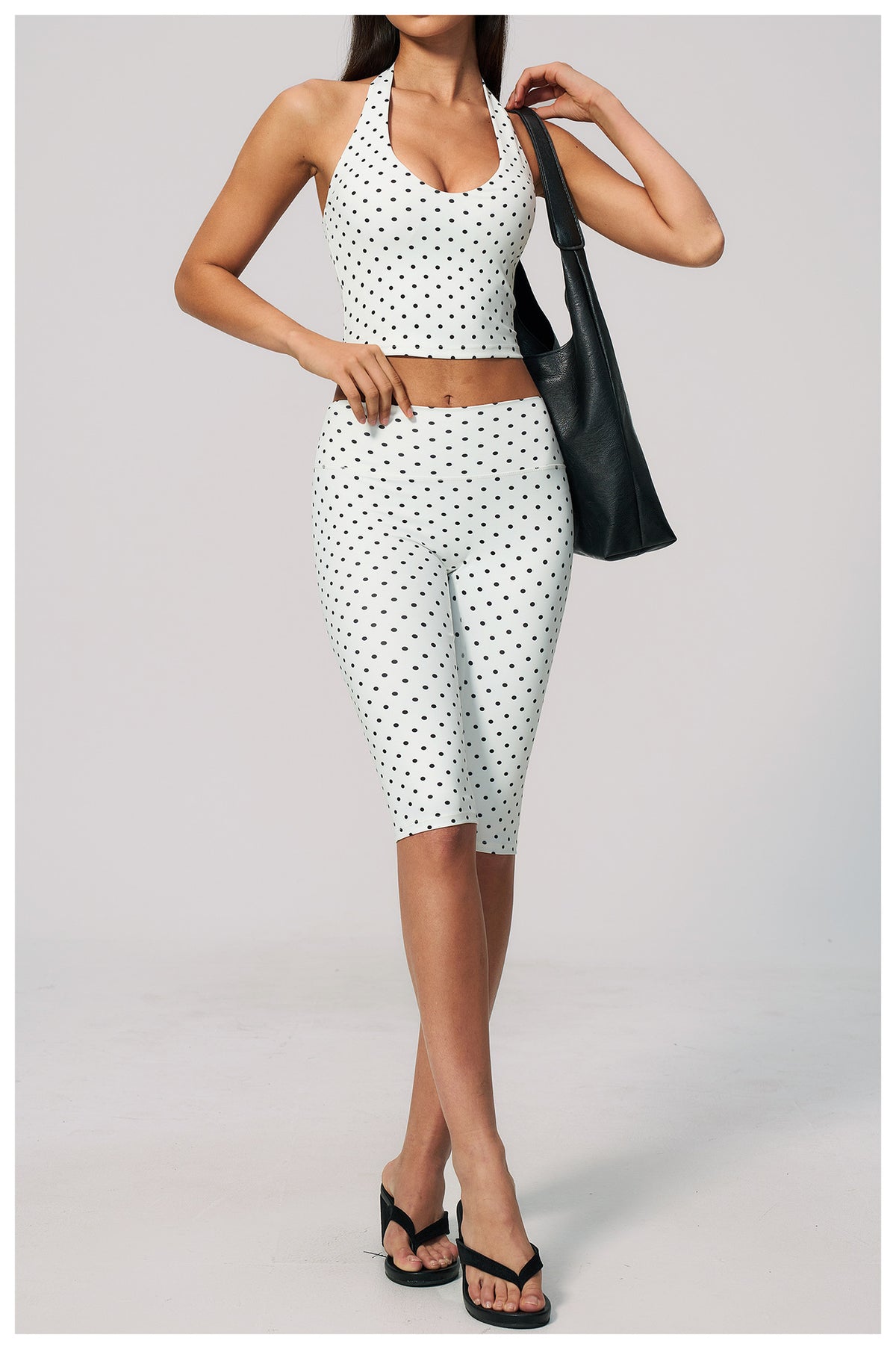 Polka Chic Halter Top