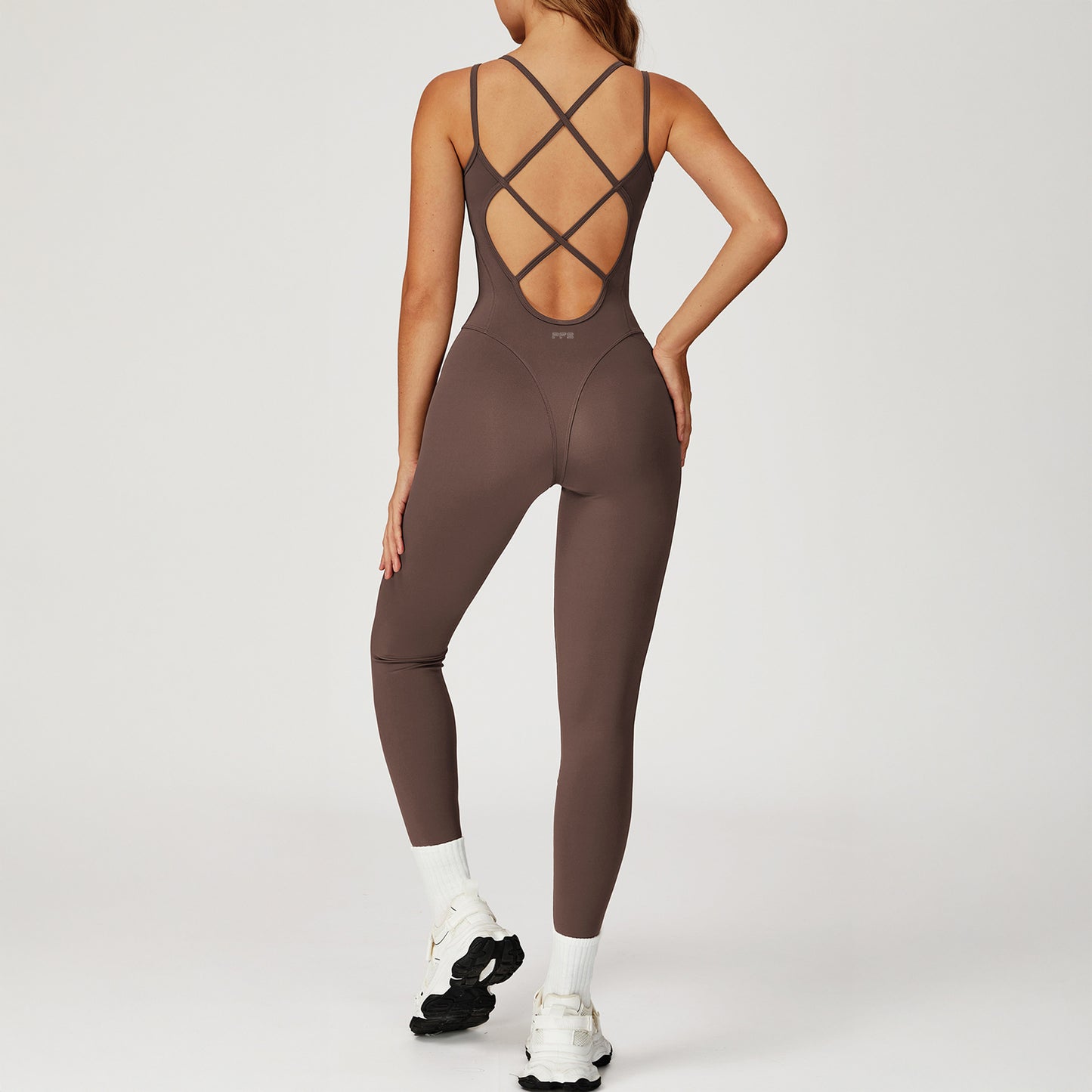Mocha Sculpt Jumpsuit – PFS