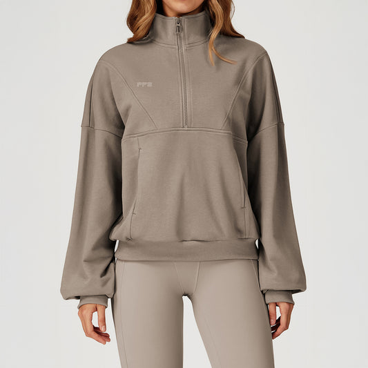 Sand Essence Half Zip Sweatshirt – PFS