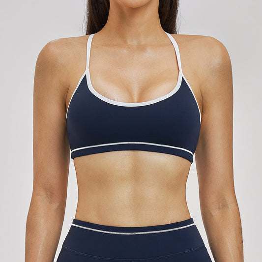 Navy Sports Bra