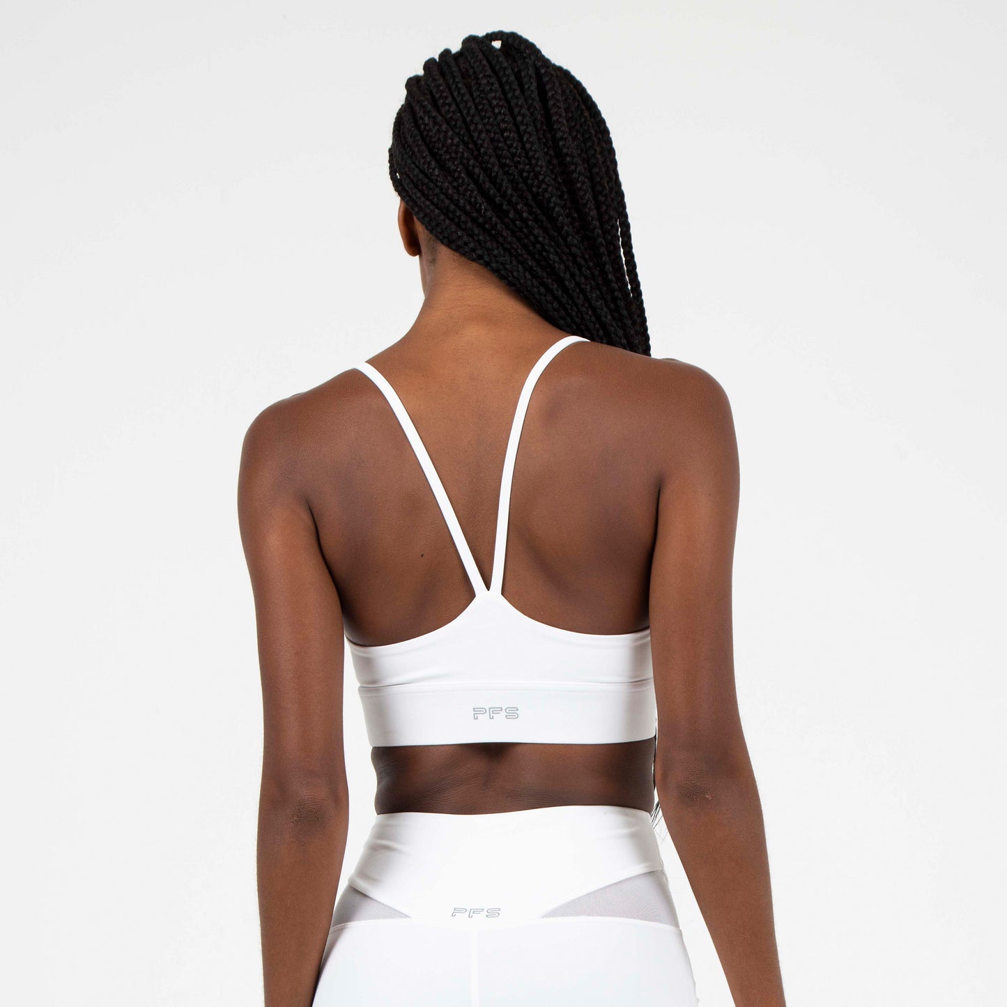 Essential White Sport Bra