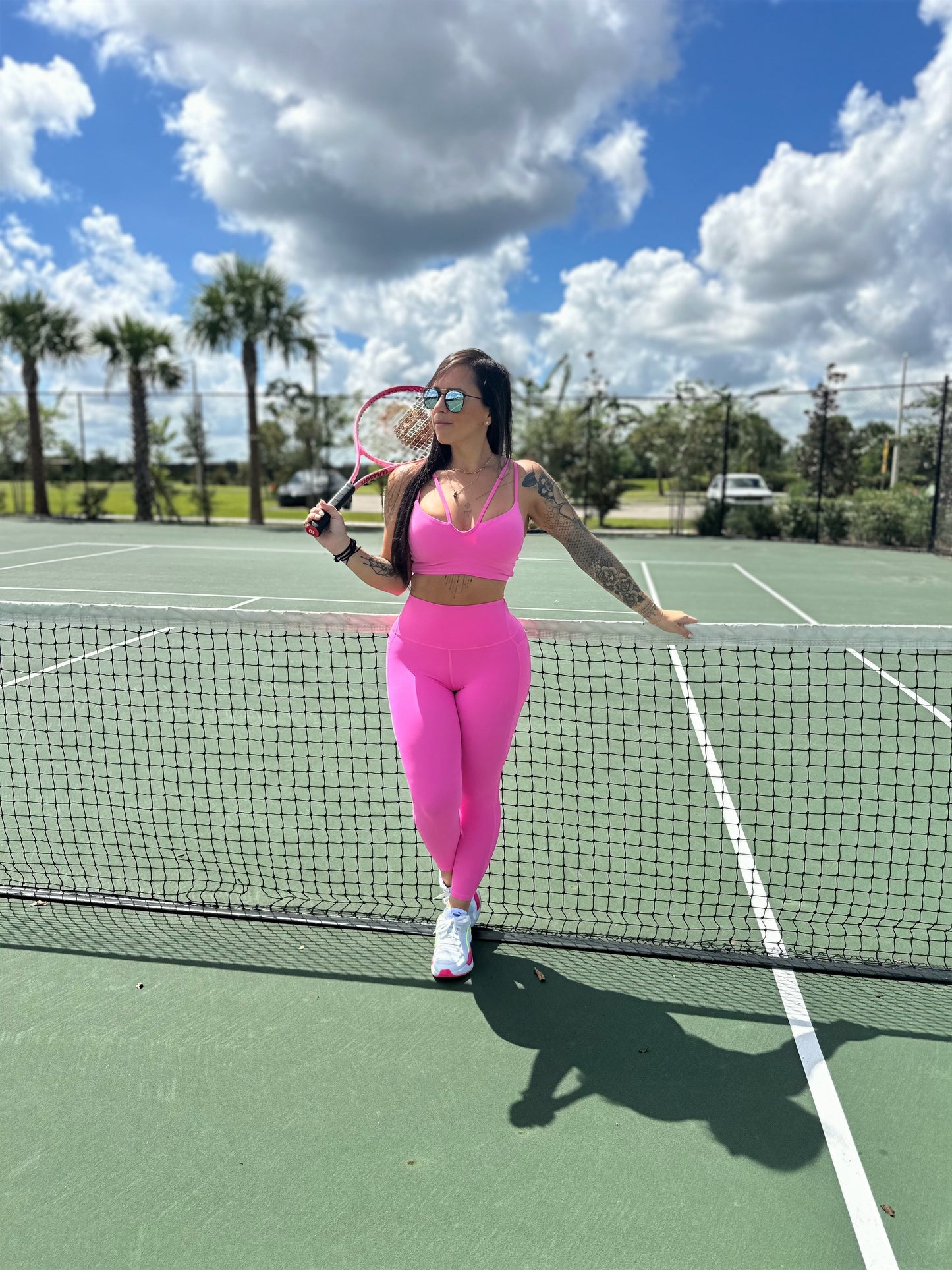 Sunny Pink Sport Bra