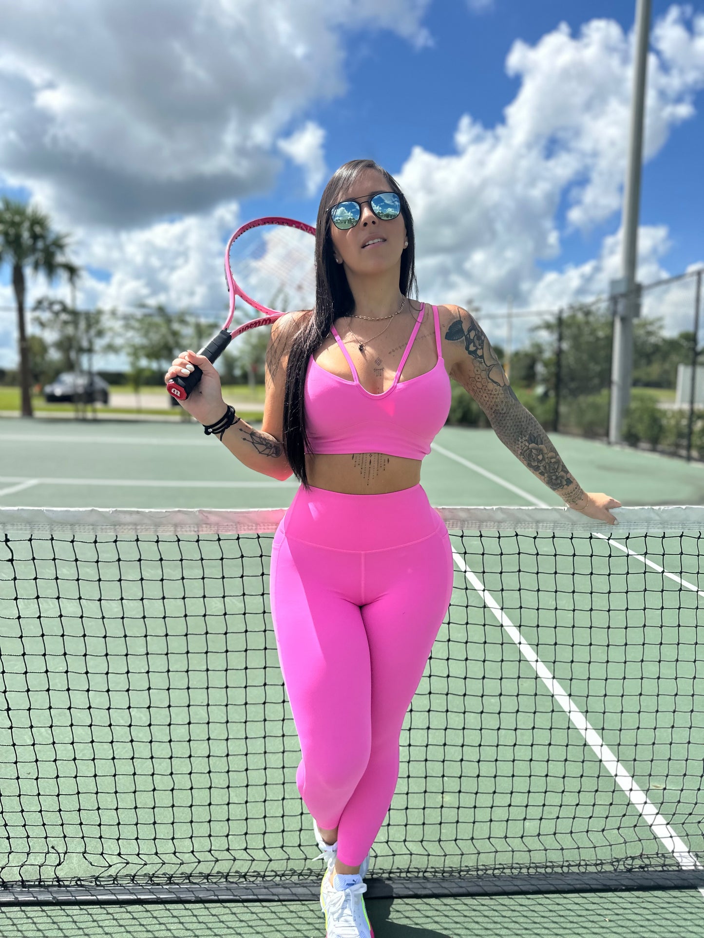 Sunny Pink Sport Bra