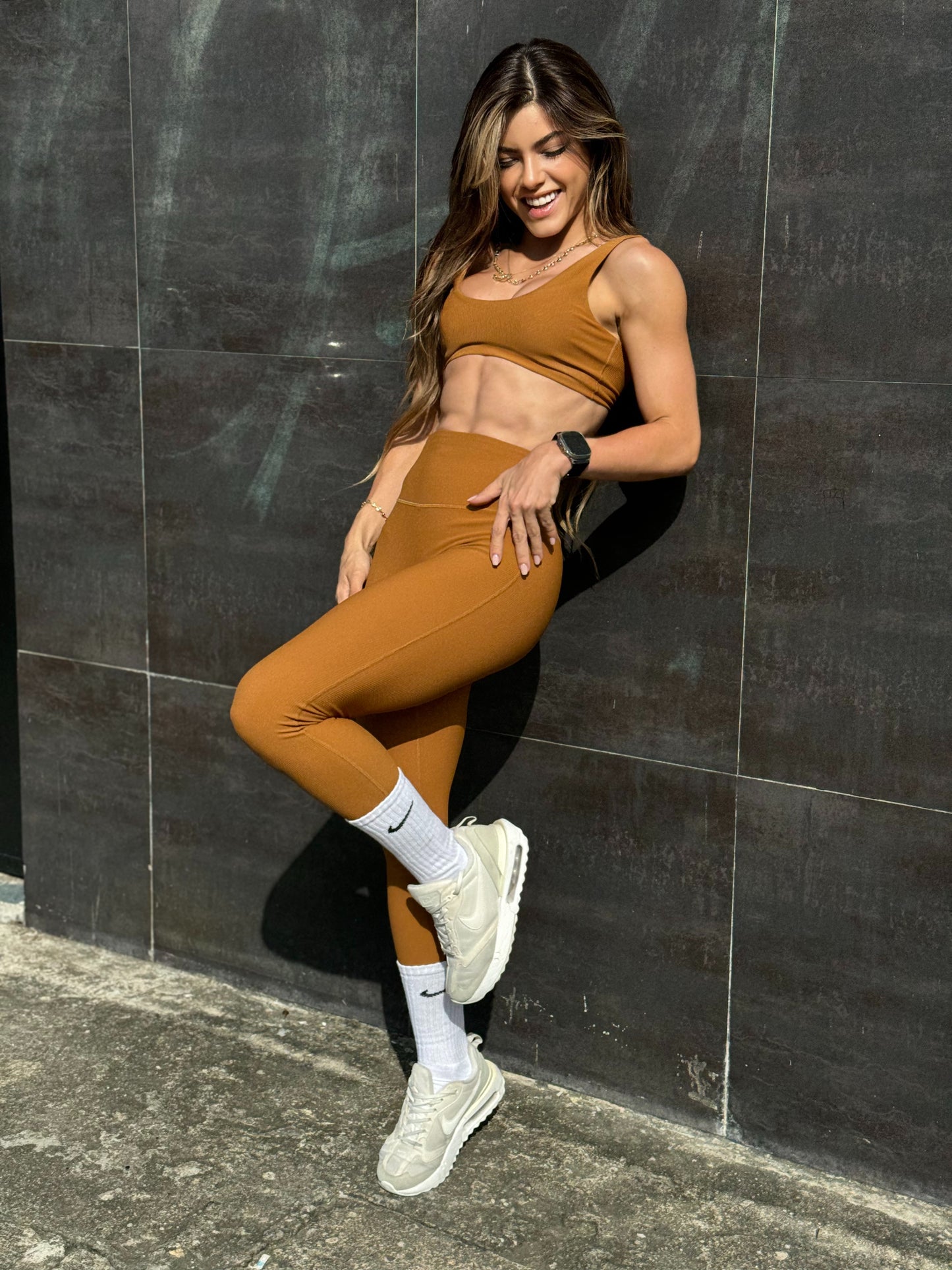 Caramel Sport Bra